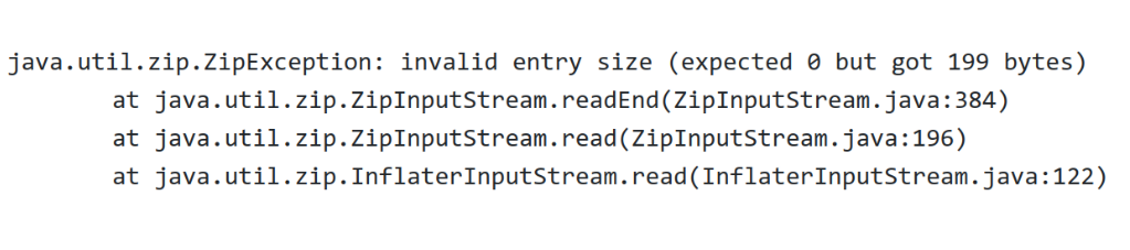 Hotfixing ZipInputStream