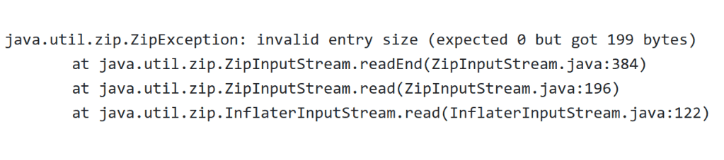 Hotfixing ZipInputStream