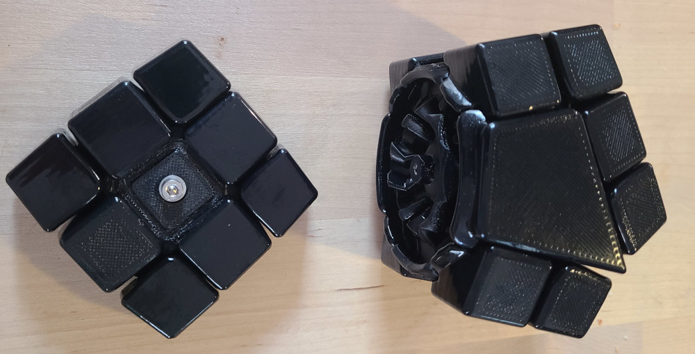 Screw on remaining side